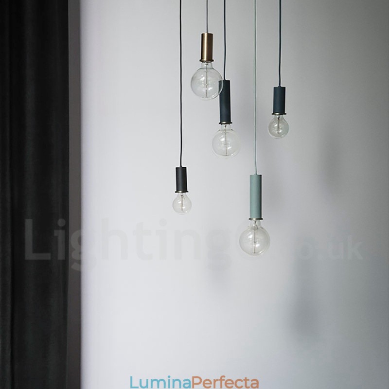 Lampă suspendată cafenea modernă contemporană în stil nordic cu 1 lumină