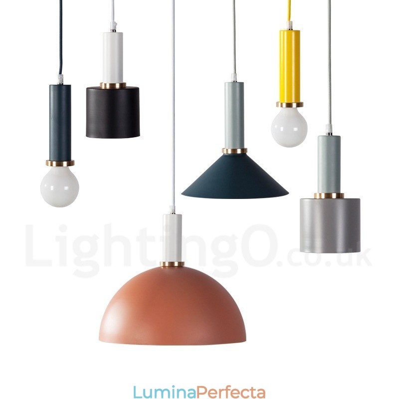 Lampă suspendată cafenea modernă contemporană în stil nordic cu 1 lumină