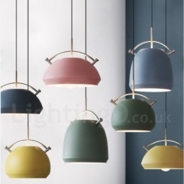 Lampă suspendată cafenea modernă contemporană în stil nordic cu 1 lumină