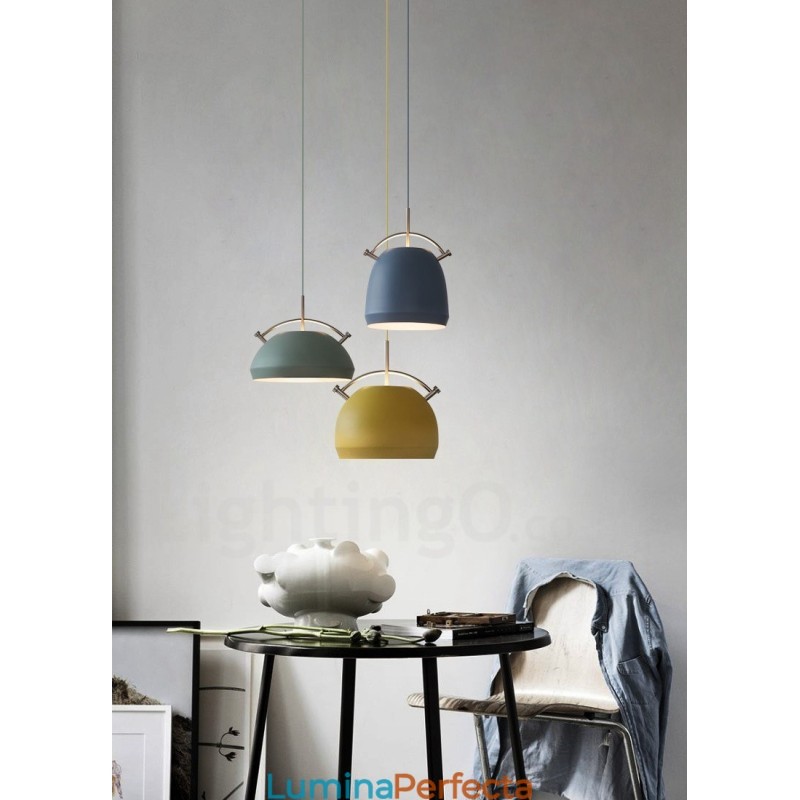 Lampă suspendată cafenea modernă contemporană în stil nordic cu 1 lumină