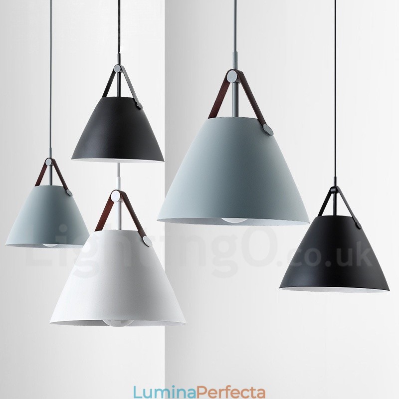 Lampă suspendată în stil nordic cu 1 lumină