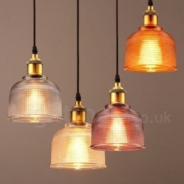 Lampă suspendată din sticlă, modernă, contemporană, cafenea, cu 1 lumină