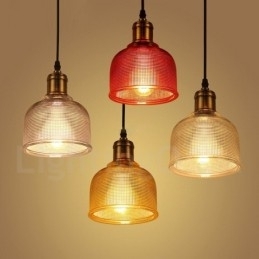 Lampă suspendată din sticlă, modernă, contemporană, cafenea, cu 1 lumină