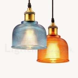 Lampă suspendată din sticlă, modernă, contemporană, cafenea, cu 1 lumină