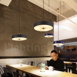 Lampă suspendată modernă, de lux, cu 1 lumină, cu abajur din sticlă
