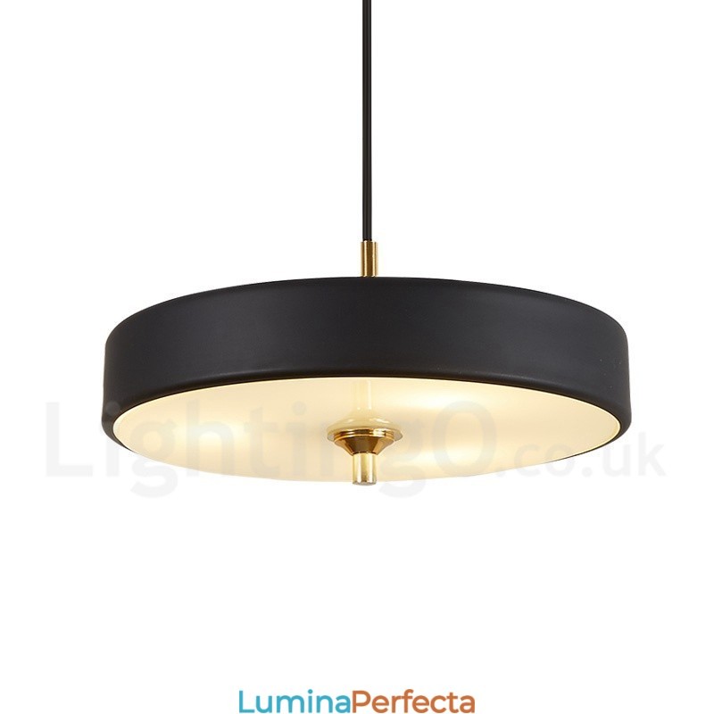 Lampă suspendată modernă, de lux, cu 1 lumină, cu abajur din sticlă