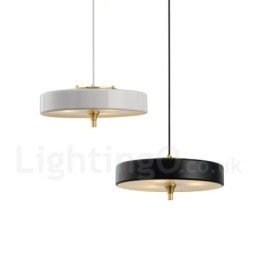 Lampă suspendată modernă, de lux, cu 1 lumină, cu abajur din sticlă