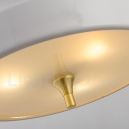 Lampă suspendată modernă, de lux, cu 1 lumină, cu abajur din sticlă