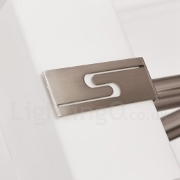 Candelabru contemporan modern cu 6 lumini cu abajur din sticlă