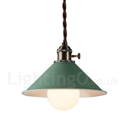 Lampă suspendată modernă, contemporană, din oțel, cu abajur din oțel