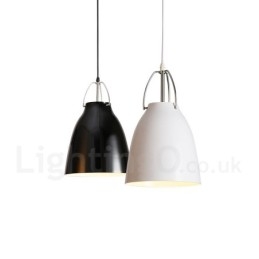 Lampă suspendată modernă, contemporană, din aliaj de aluminiu, cu abajur din aliaj de aluminiu