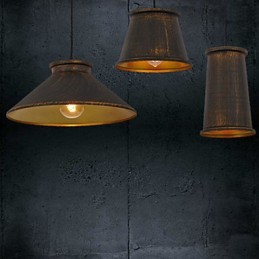 Candelabru cu 3 lumini Lampă suspendată din metal în stil modern și contemporan