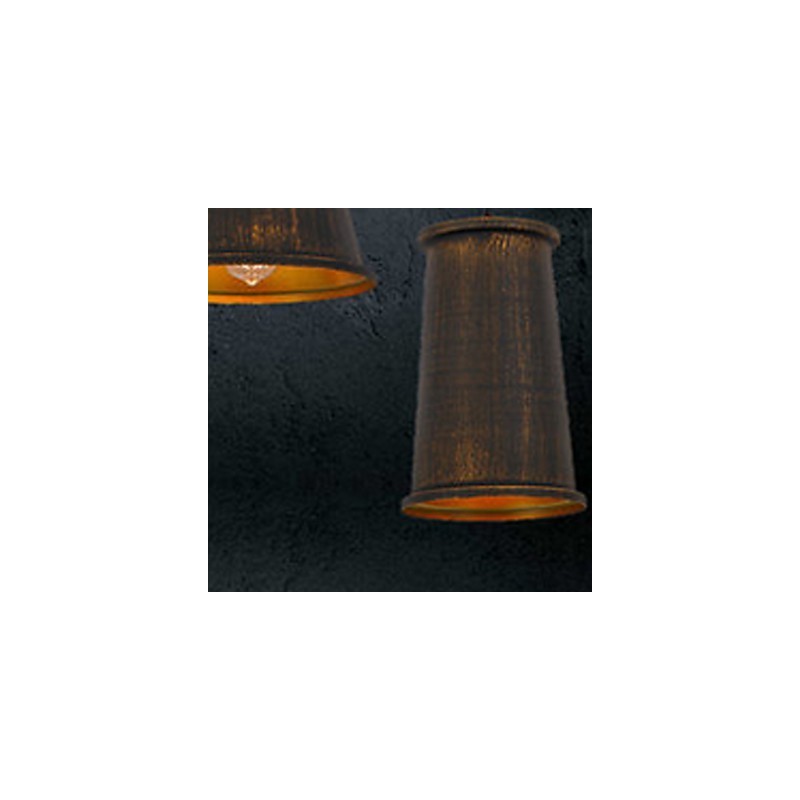 Candelabru cu 3 lumini Lampă suspendată din metal în stil modern și contemporan
