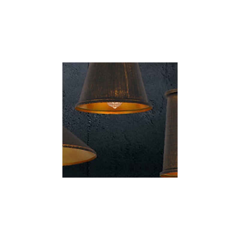 Candelabru cu 3 lumini Lampă suspendată din metal în stil modern și contemporan
