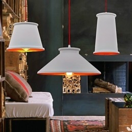 Candelabru Mini Stil Modern Contemporan Metal Pendant Lampă cu 3 lumini