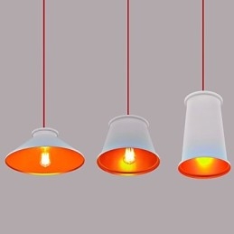 Candelabru Mini Stil Modern Contemporan Metal Pendant Lampă cu 3 lumini