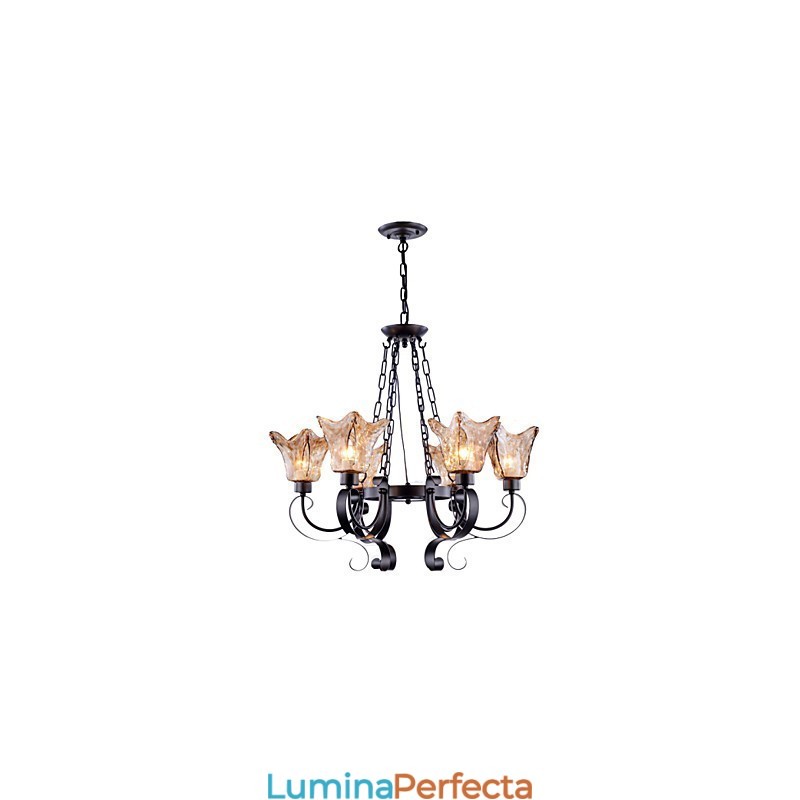 Candelabru 6 Lumini Sticla Traditional Clasic Vintage