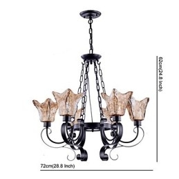 Candelabru 6 Lumini Sticla Traditional Clasic Vintage