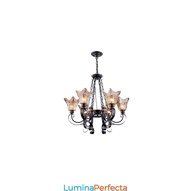 Candelabru 6 Lumini Sticla Traditional Clasic Vintage