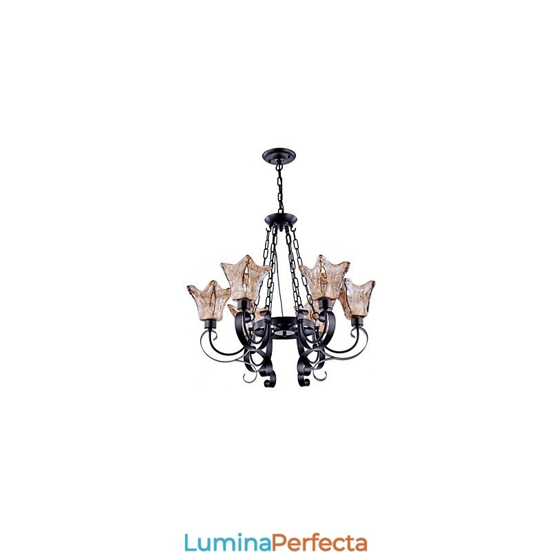 Candelabru 6 Lumini Sticla Traditional Clasic Vintage