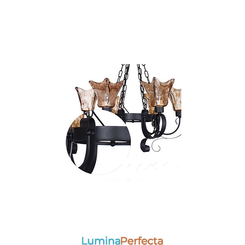 Candelabru 6 Lumini Sticla Traditional Clasic Vintage