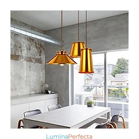 Candelabru Mini Stil Modern Contemporan Metal Pendant Lampă cu 3 lumini Candelabru Mini Stil Modern Contemporan Metal Pendant Lampă cu 3 lumini