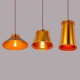 Candelabru Mini Stil Modern Contemporan Metal Pendant Lampă cu 3 lumini