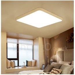 Plafoniere reglabile în stil nordic, modern și contemporan, cu montare încasată, cu abajur acrilic cu telecomandă