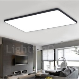 Plafoniere reglabile în stil nordic, modern și contemporan, cu montare încasată, cu abajur acrilic cu telecomandă