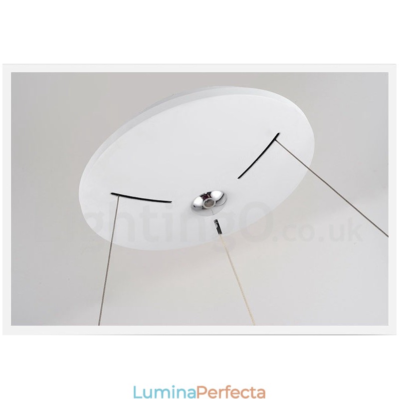 Plafoniere suspendate în stil nordic modern și contemporan cu reglaj cu telecomandă