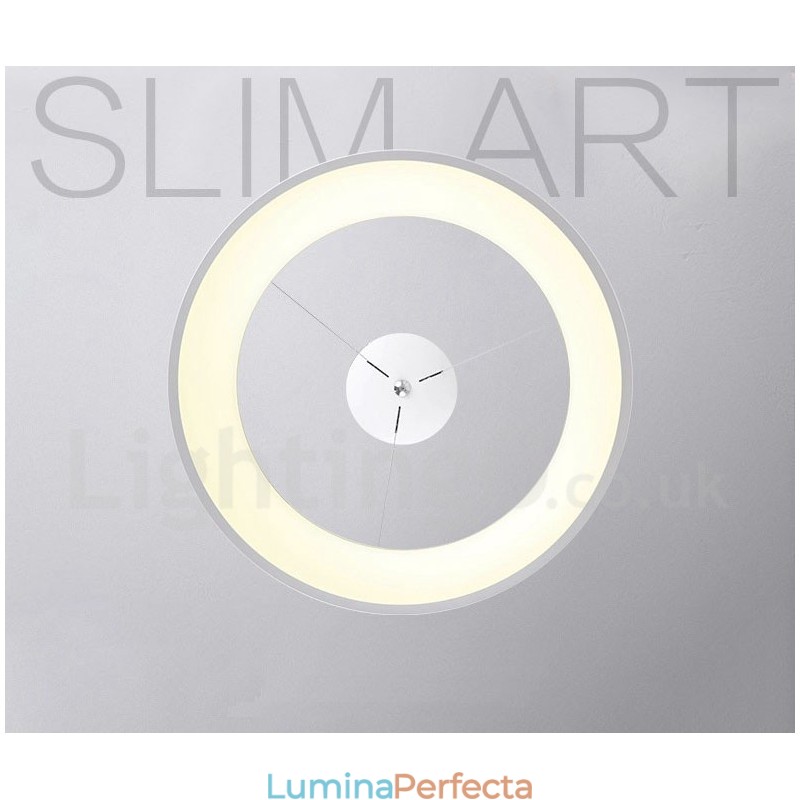 Plafoniere suspendate în stil nordic modern și contemporan cu reglaj cu telecomandă