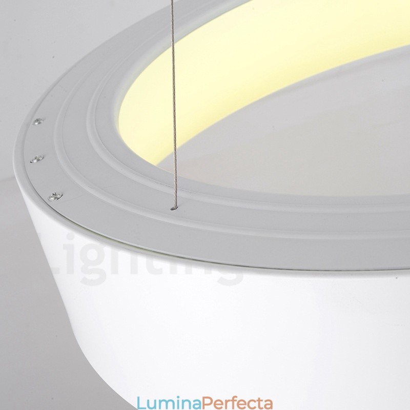 Plafoniere suspendate în stil nordic modern și contemporan cu reglaj cu telecomandă