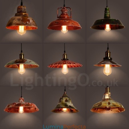 1 Lumină Rustic Lodge Retro Vintage Pendant Loft 1 Lumină Rustic Lodge Retro Vintage Pendant Loft