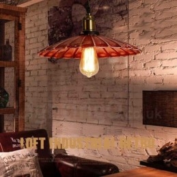 1 Lumină Rustic Lodge Retro Vintage Pendant Loft