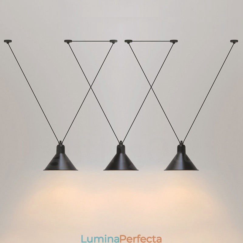 Lampă de tavan modernă contemporană cu 3 lumini