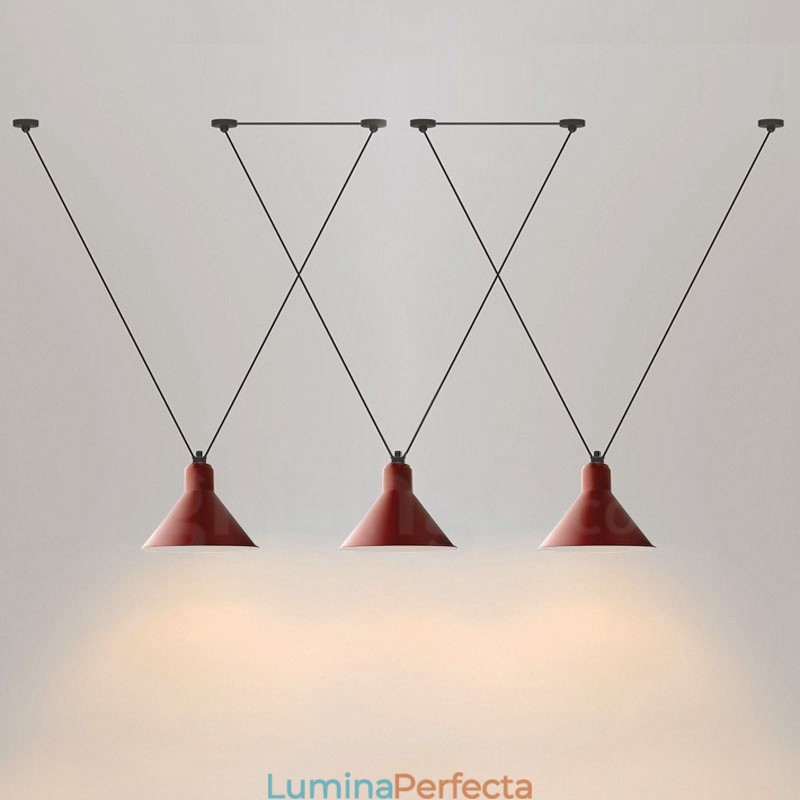 Lampă de tavan modernă contemporană cu 3 lumini