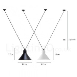 Lampă de tavan modernă contemporană cu 3 lumini