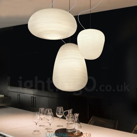 Plafoniera modernă contemporană cu suspendare cu 1 lumină, cu abajur din sticlă Plafoniera modernă contemporană cu suspendare cu 1 lumină, cu abajur din sticlă