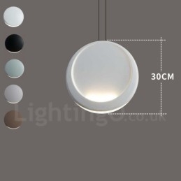 Plafoniera modernă contemporană din ciment cu 1 lumină suspendată