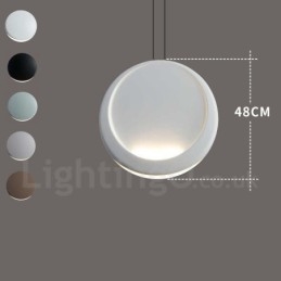 Plafoniera modernă contemporană din ciment cu 1 lumină suspendată