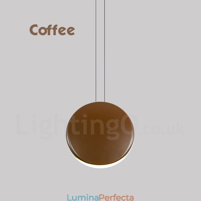 Plafoniera modernă contemporană din ciment cu 1 lumină suspendată