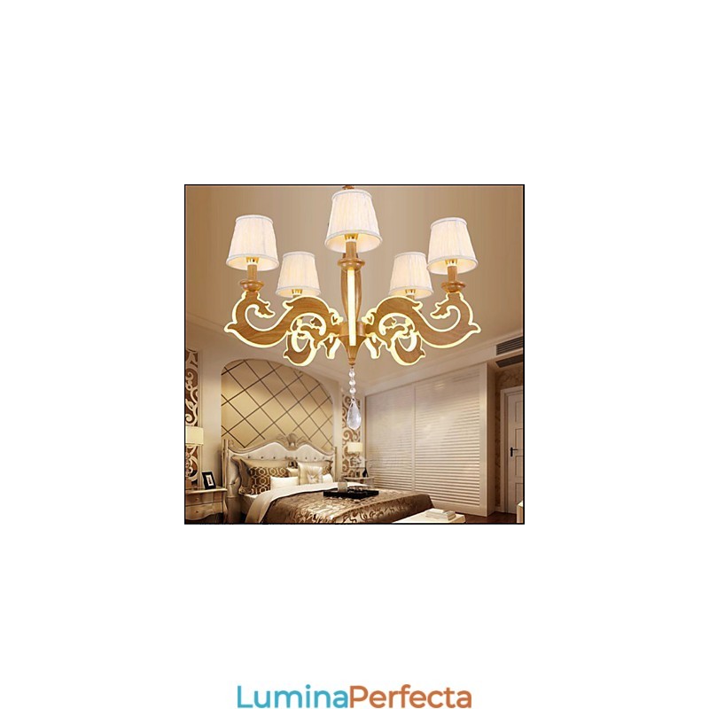 Lampă creativă din acril Grădină