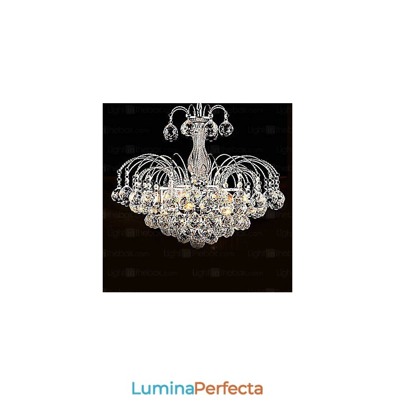 Candelabru de lux Modern Crystal Living 3 Lumini