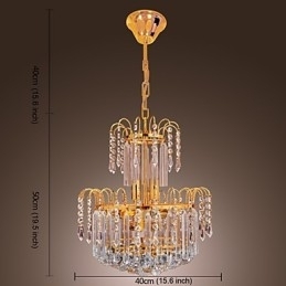 Candelabru de cristal de lux cu 7 lumini