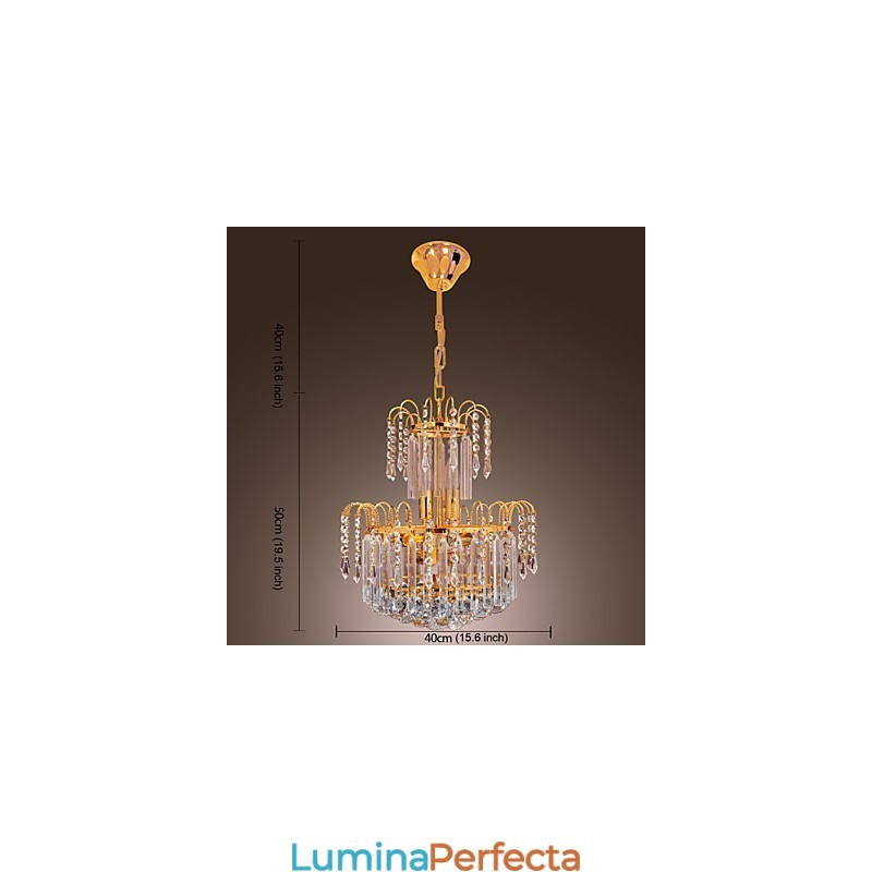 Candelabru de cristal de lux cu 7 lumini
