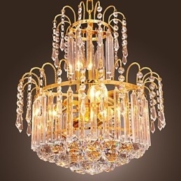 Candelabru de cristal de lux cu 7 lumini