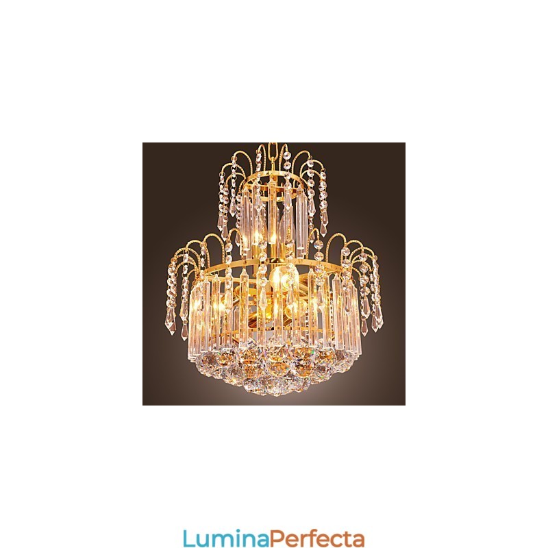 Candelabru de cristal de lux cu 7 lumini
