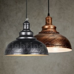 Lampă suspendată modernă, contemporană, cu 1 lumină, din aliaj de aluminiu, cu abajur din aliaj de aluminiu