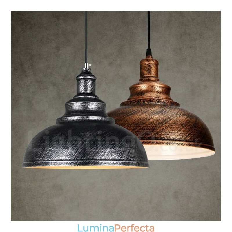Lampă suspendată modernă, contemporană, cu 1 lumină, din aliaj de aluminiu, cu abajur din aliaj de aluminiu