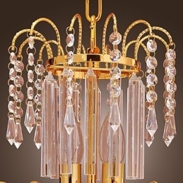 Candelabru de cristal de lux cu 7 lumini